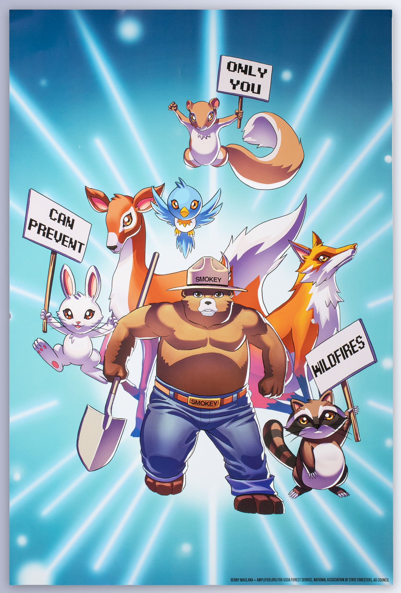 Anime Smokey Poster (pack of 50)